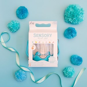 Bocal sensoriel bleu