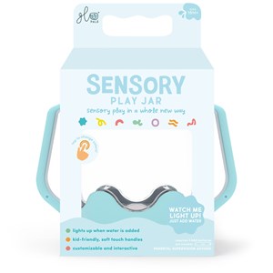 Bocal sensoriel bleu clair