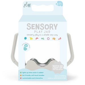 Bocal sensoriel gris clair