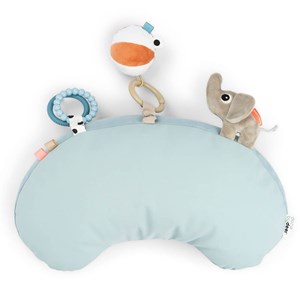 Coussin d'éveil tummy time playground bleu