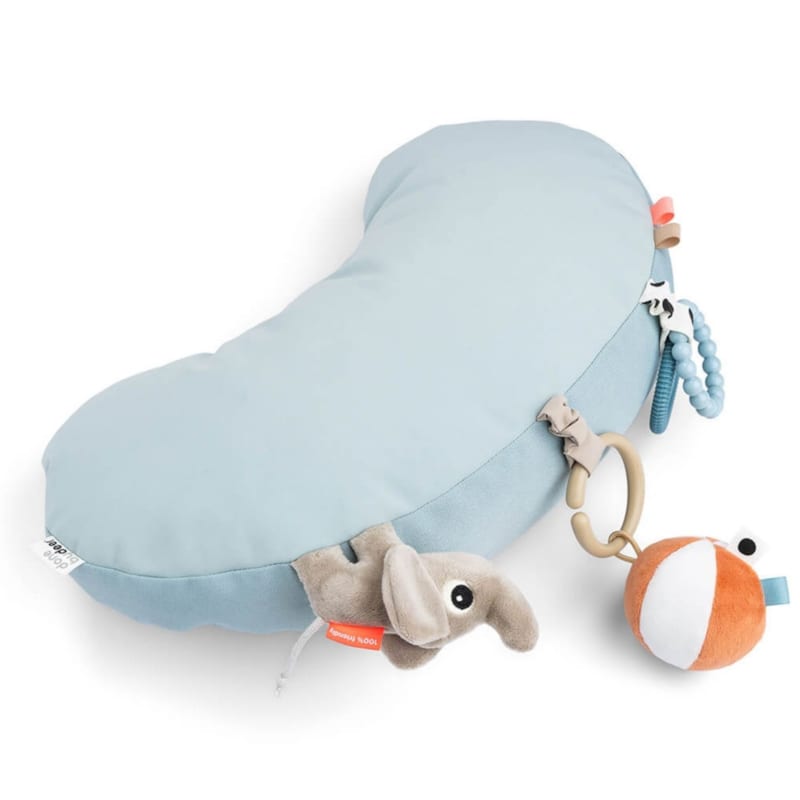 Coussin d'éveil tummy time playground bleu (Done by deer) - Image 1