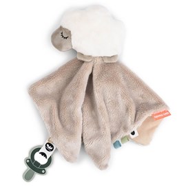 Doudou plat attache-sucette