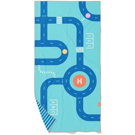 Serviette de plage 2 en 1