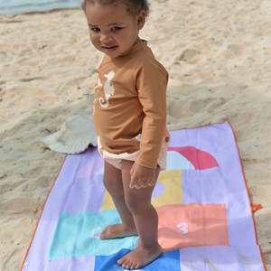 Serviette de plage 2 en 1