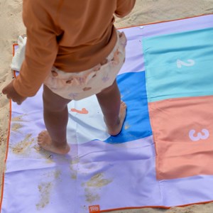 Serviette de plage 2 en 1