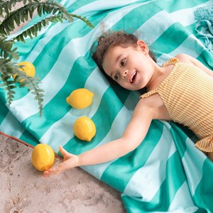 Serviette de plage 2 en 1