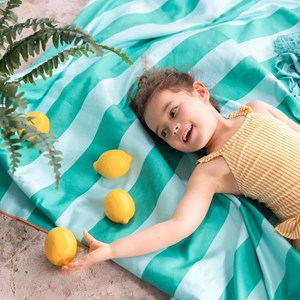 Serviette de plage 2 en 1