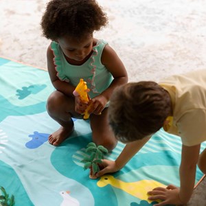 Serviette de plage 2 en 1