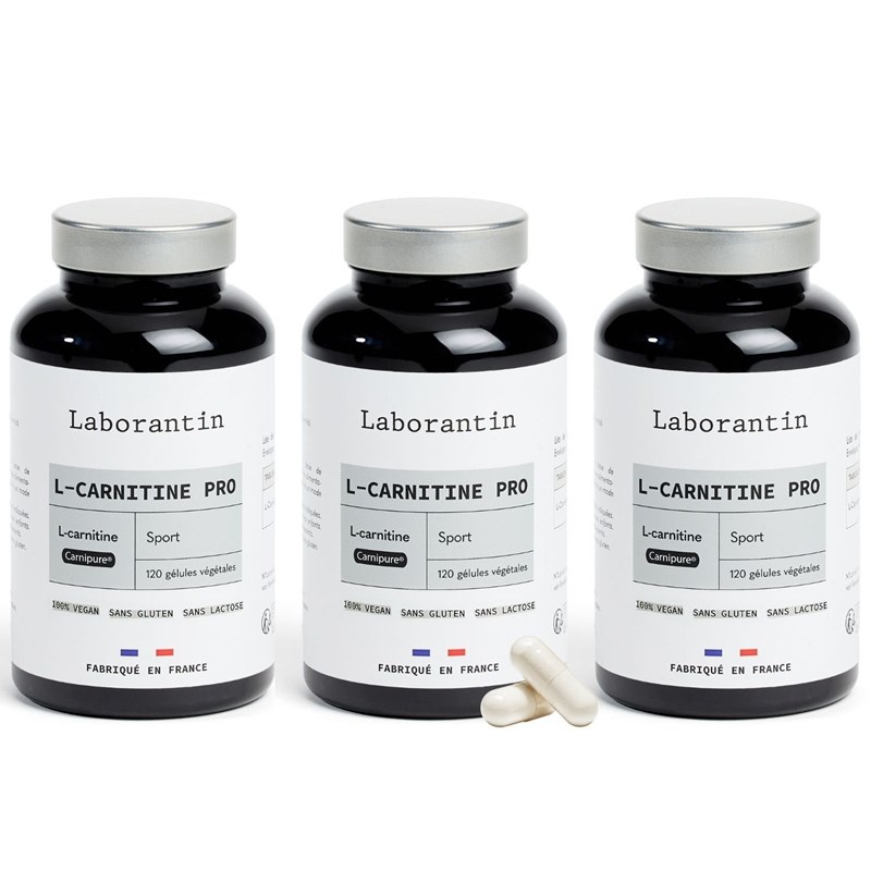 Laborantin - L-carnitine pro - cure sèche 3 mois