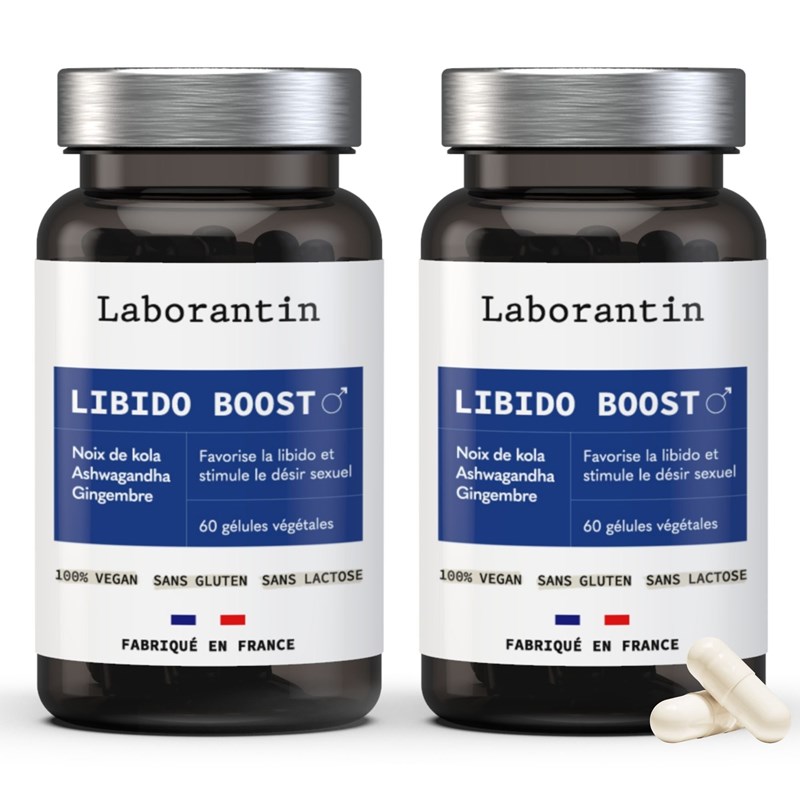 Laborantin - Libido boost homme - cure désir - 2 mois