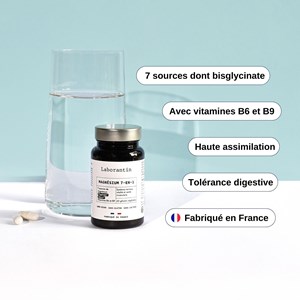 Magnésium 7-en-1 - breveté - cure 2 mois