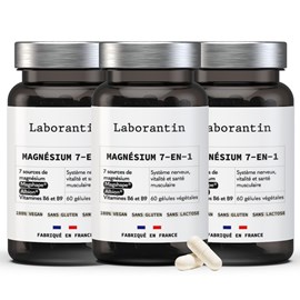 Magnésium 7-en-1 - breveté - cure 3 mois