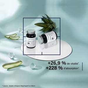 Magnésium 7-en-1 - breveté - cure 3 mois