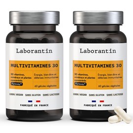 Multivitamines 30 breveté - cure 2 mois