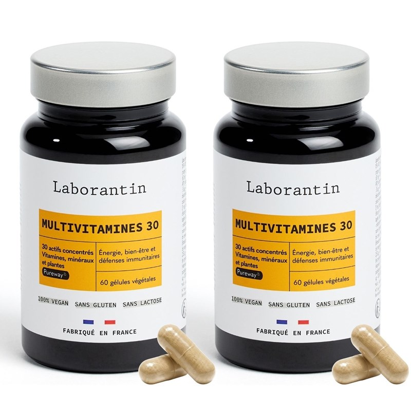 Laborantin - Multivitamines 30 breveté - cure 2 mois