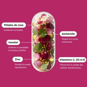 Nutri fertilité femme - cure de 3 mois