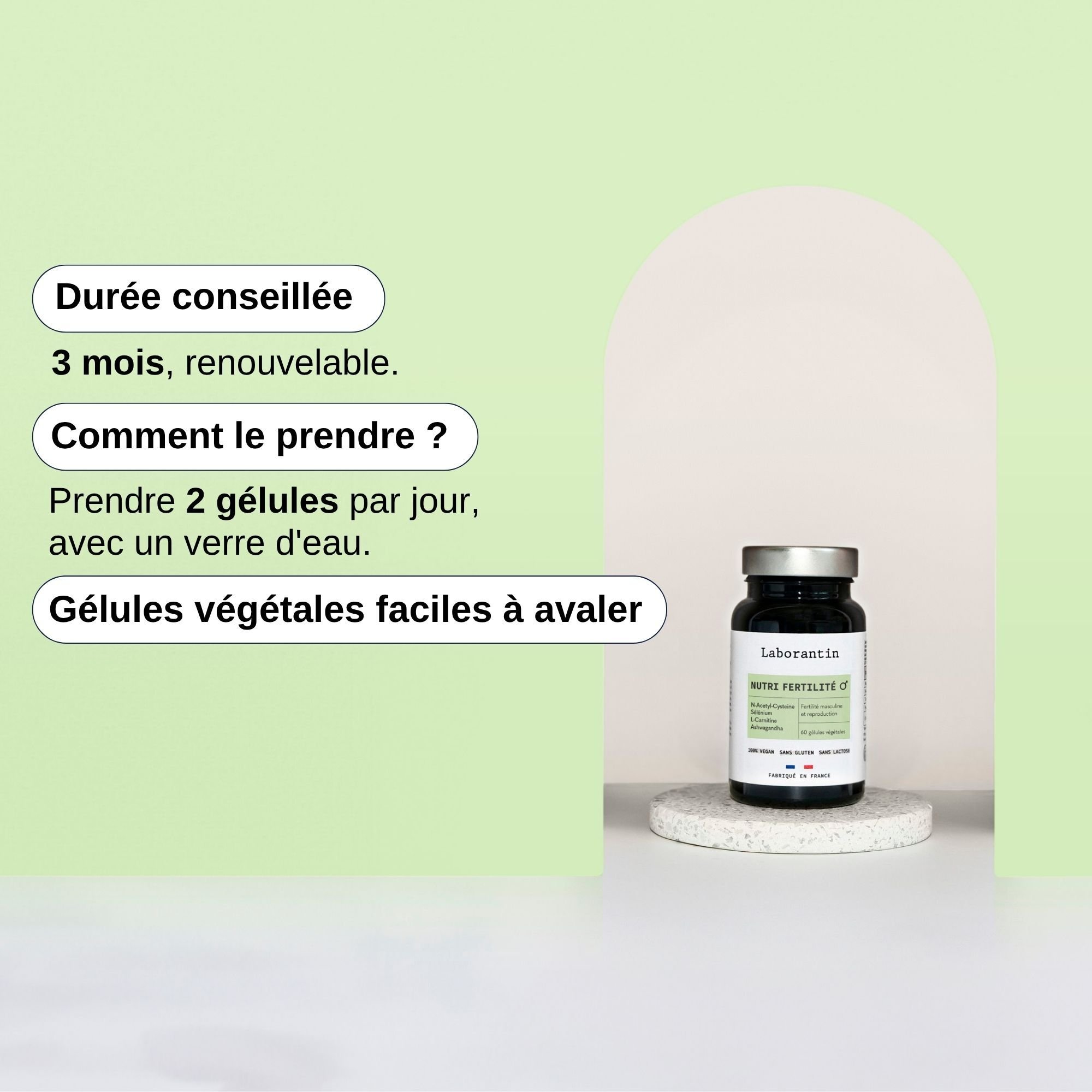 l-carnitine et fertilité masculine Nutri homme ✨ Why take multiple Contest Preparation Color:Light Pink / Silver - Vinyl