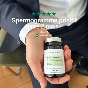 Nutri fertilité homme - cure de 1 mois