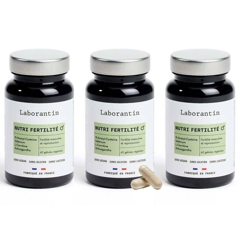 Laborantin - Nutri fertilité homme - cure de 3 mois