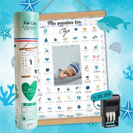 Affiche mes premières fois - baleine