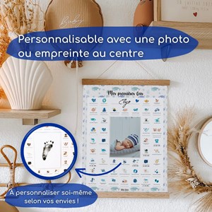 Affiche mes premières fois - baleine