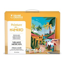 Peinture graine creative jaune