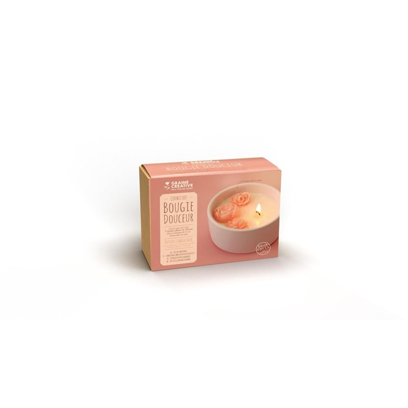 Coffret diy bougie douceur