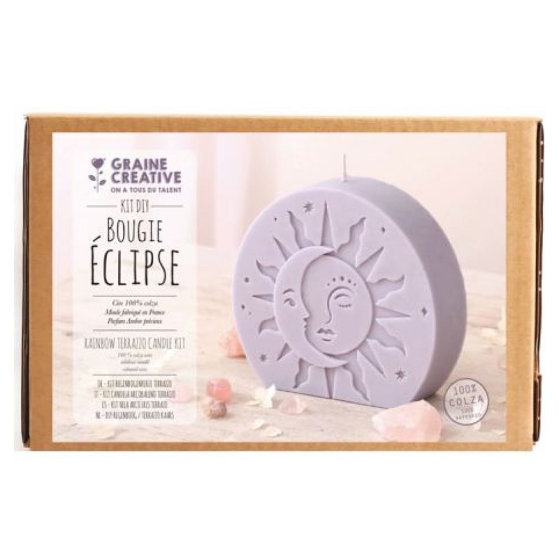 Coffret diy bougie eclipse