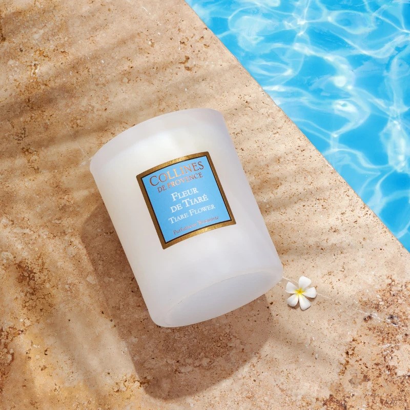 Bougie parfumée fleur de tiaré