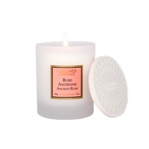 Bougie parfumée rose ancienne