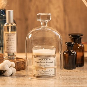 Cloche bougie en verre