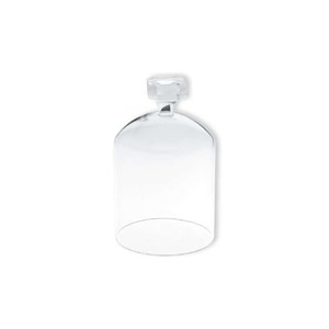 Cloche bougie en verre