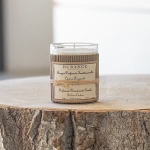 Bougie parfumée cèdre argenté