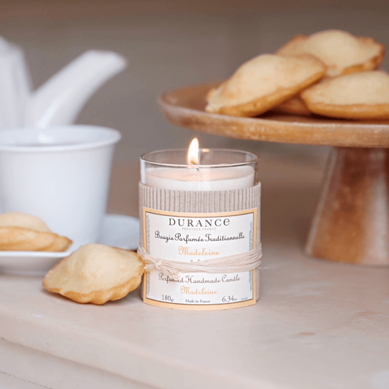 Bougie parfumée madeleine