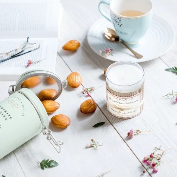 Bougie parfumée madeleine