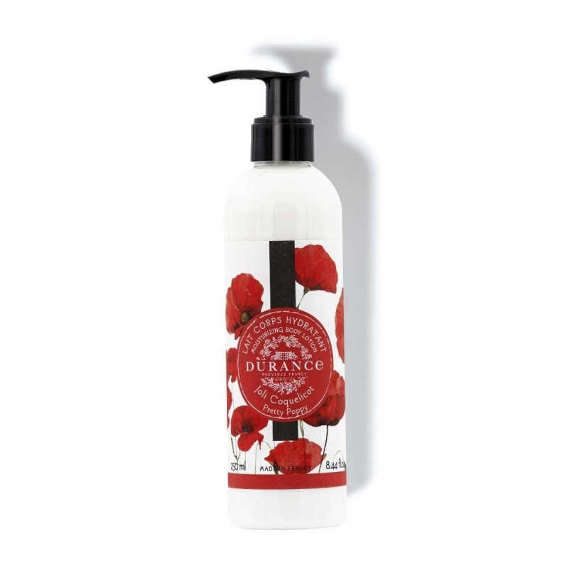 Lait corps hydratant joli coquelicot