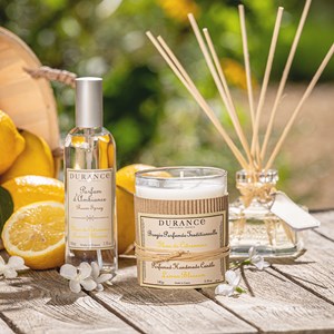 Bougie parfumée fleur de citronnier