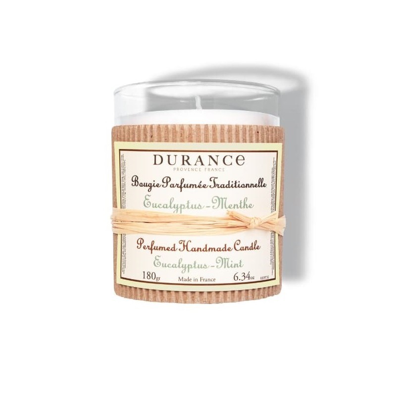Bougie parfumée eucalyptus menthe