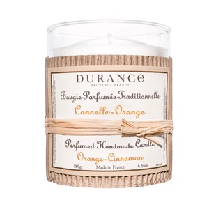 Bougie parfumée cannelle orange
