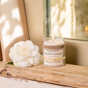 Bougie parfumée camélia blanc