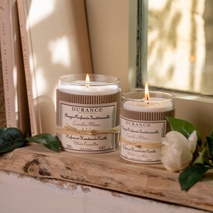 Bougie parfumée camélia blanc