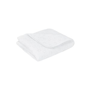 Couverture bébé ecru 75x100 cm