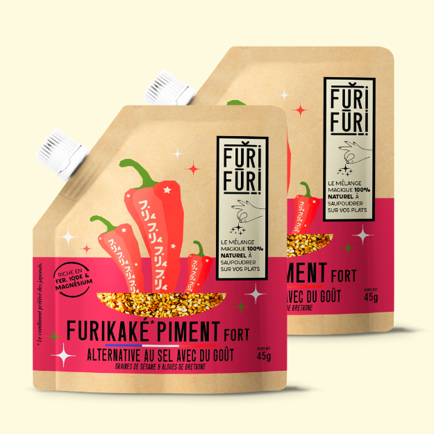 Furikake piment fort alternative au sel