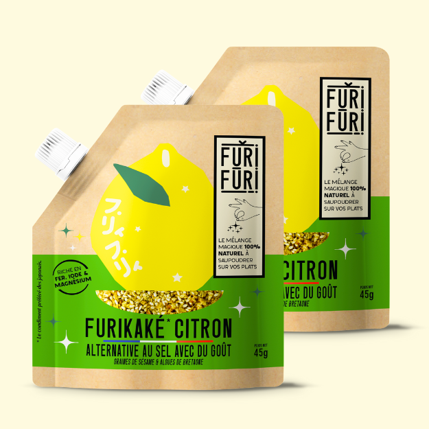 Furikake citron alternative au sel