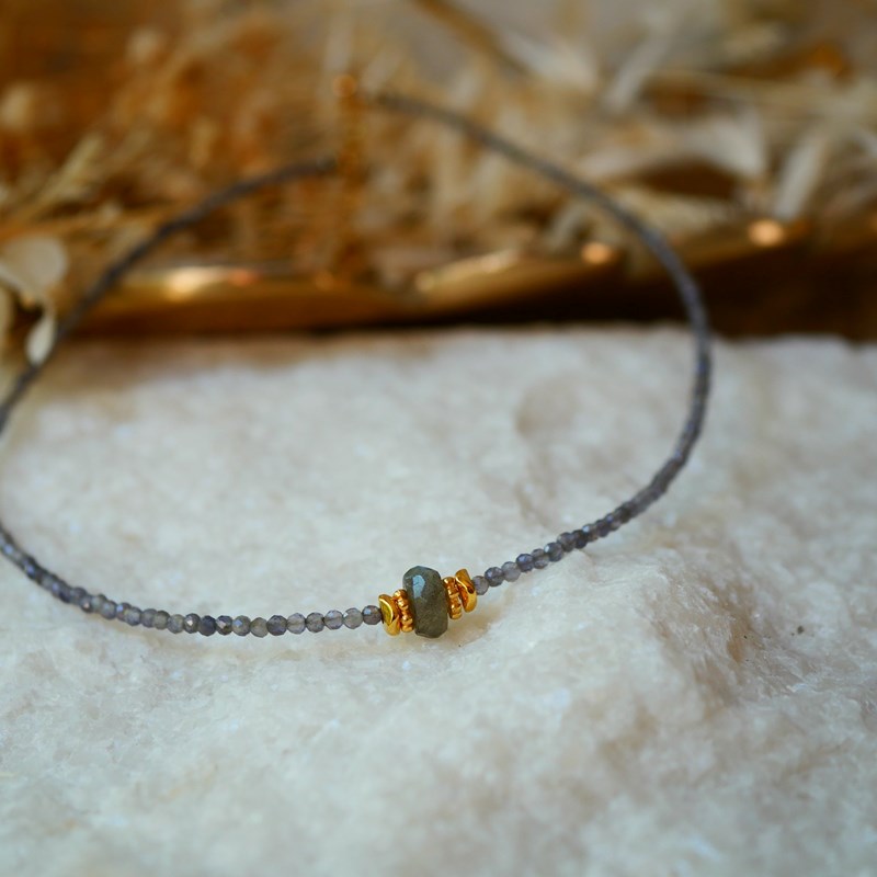 Collier prerna iolite