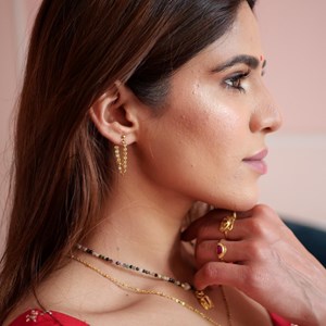 Boucles d'oreilles acier inoxydable dvaita