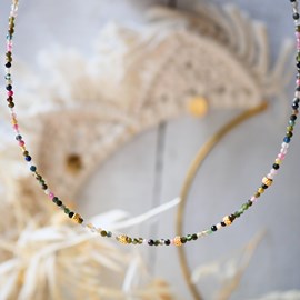 Collier punarjanm tourmaline