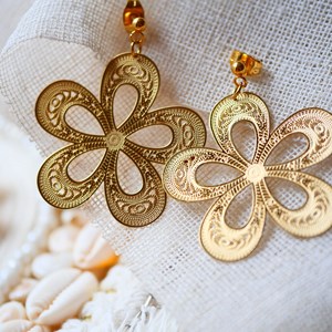 Boucles d'oreilles vasant - légèreté et style