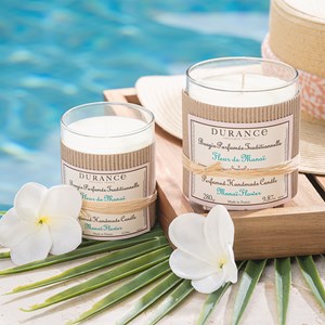 Bougie parfumée fleur de monoï