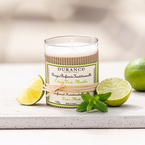 Bougie parfumée citron vert menthe